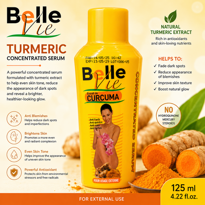 Belle Vie – Turmeric Concentrated Serum, 125ml