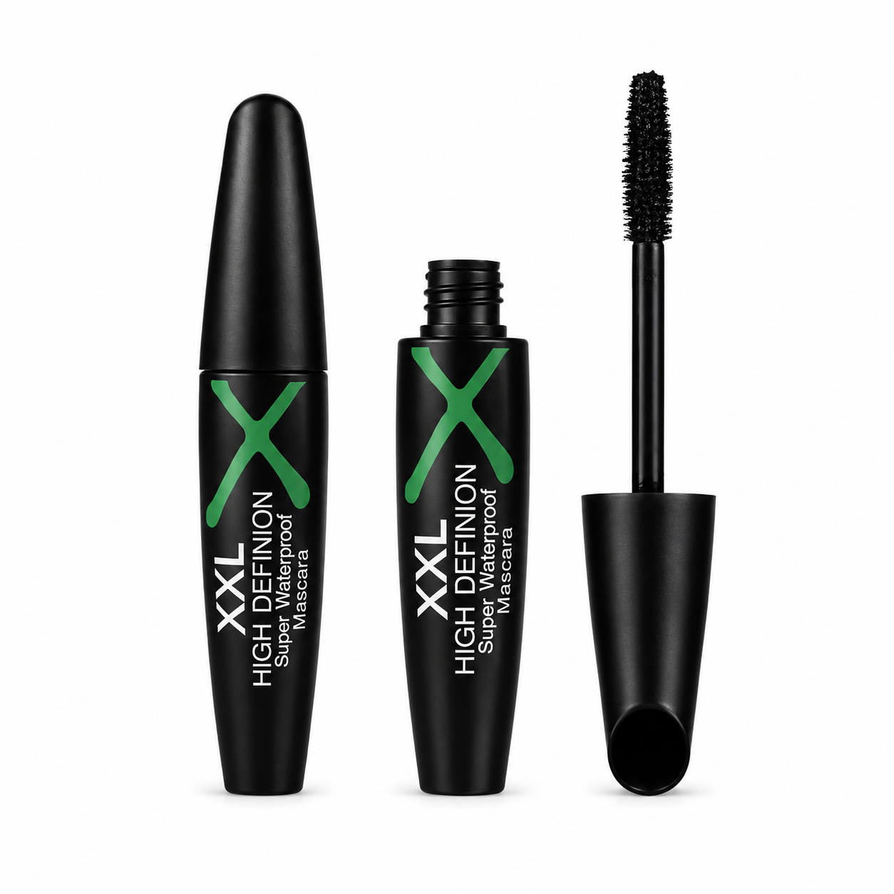 4D XXL High Definition Waterproof Mascara – Volumizing, Lengthening & Smudge-Proof Black Mascara Clessenza Beauty Store