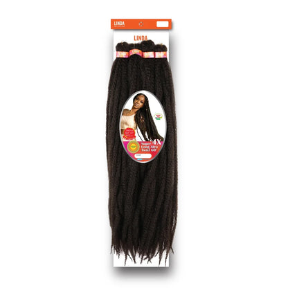 SUPRÊME Hair 4X Super Long Afro Twist 60 inch afro-textured synthetic braiding hair for passion twists, Marley twists, faux locs and protective hairstyles