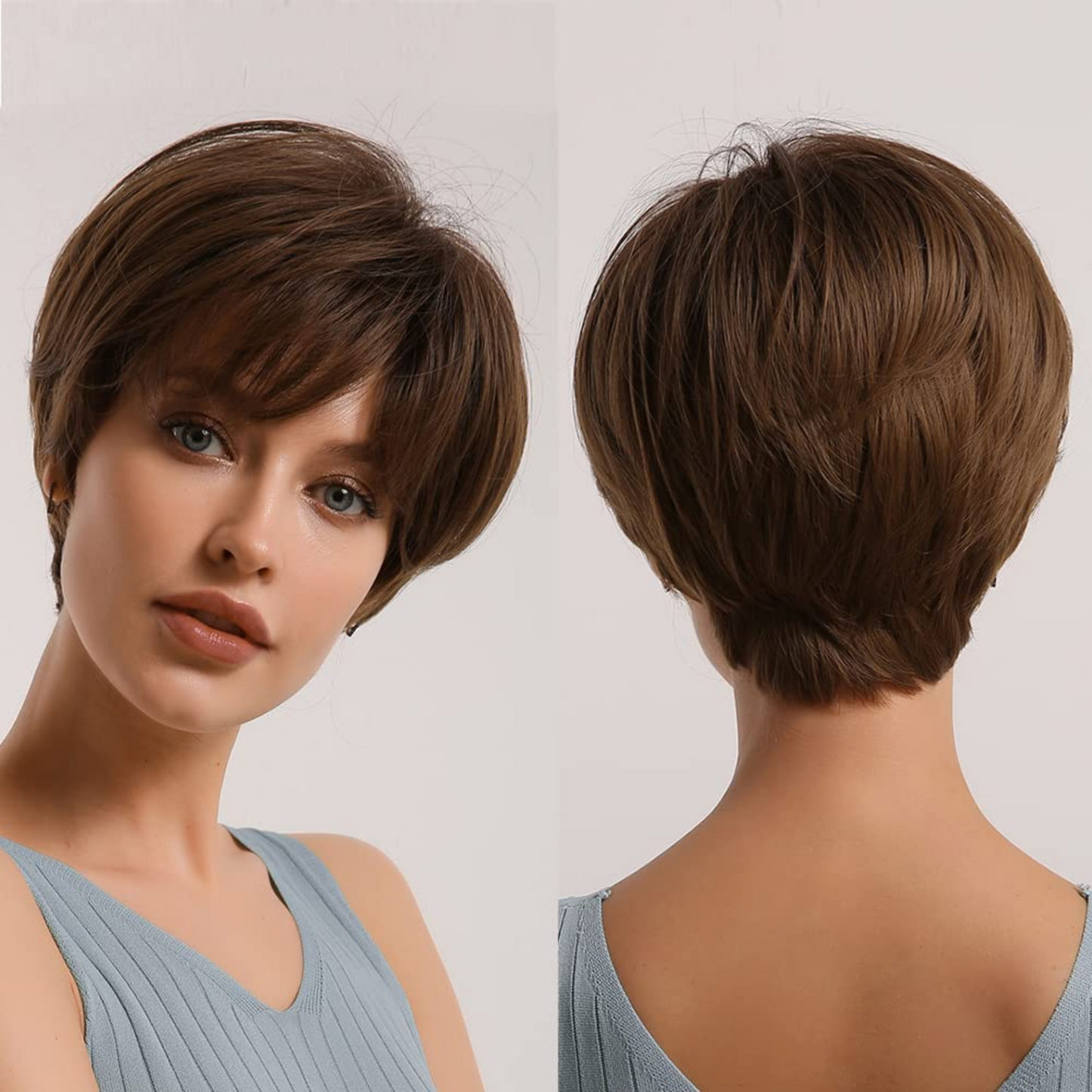 Chic 8-Inch Short Synthetic Bob Wig