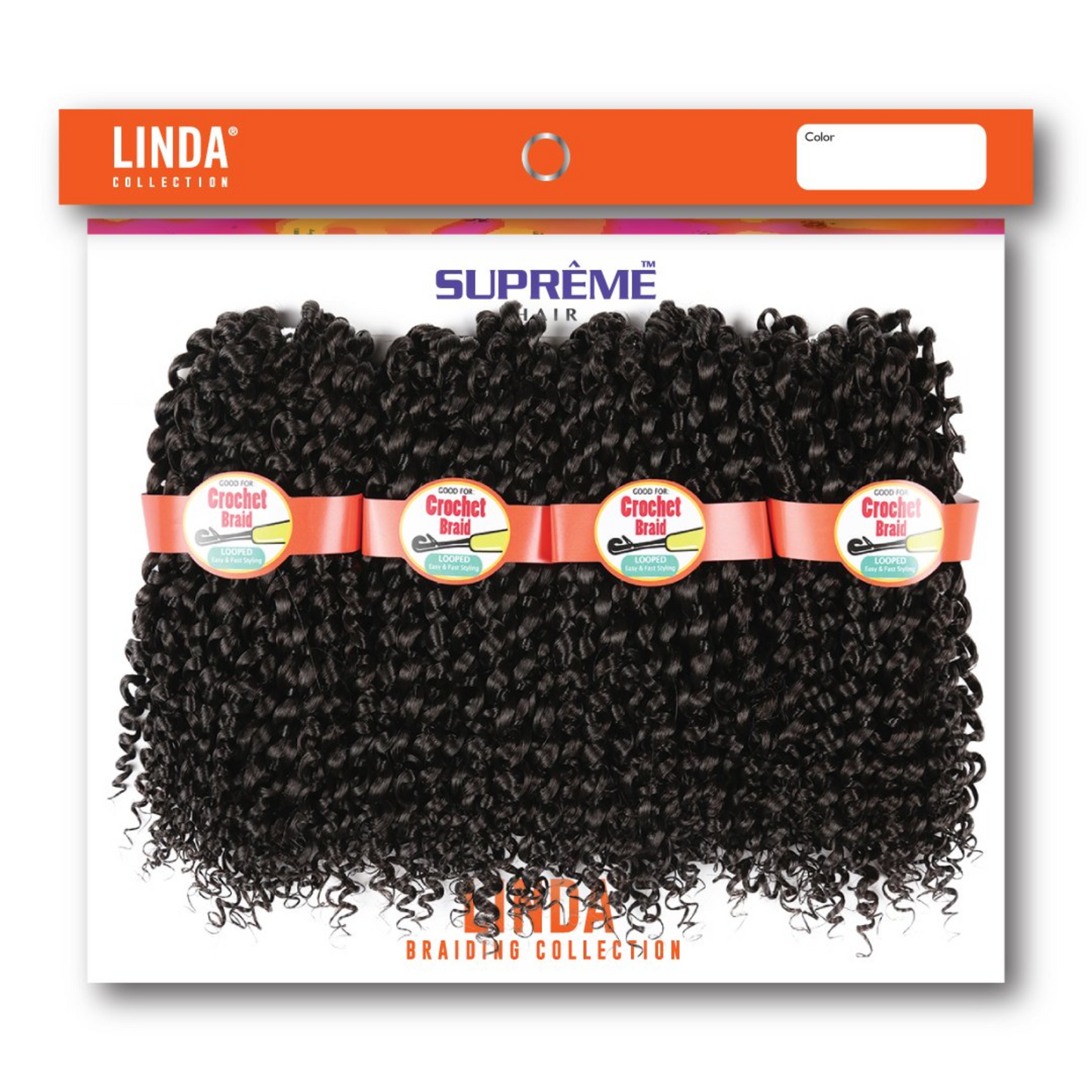 Linda Braiding Collection - 4X Kinky Curl Bulk