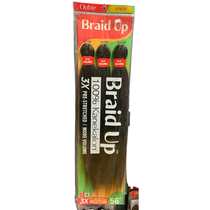 Braid Up - 3X Pre-Stretched Braid 56"