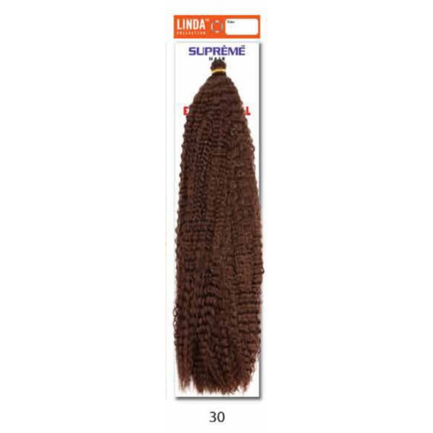 Linda Braiding Collection - Brazilian Kinky Curl, 20 in