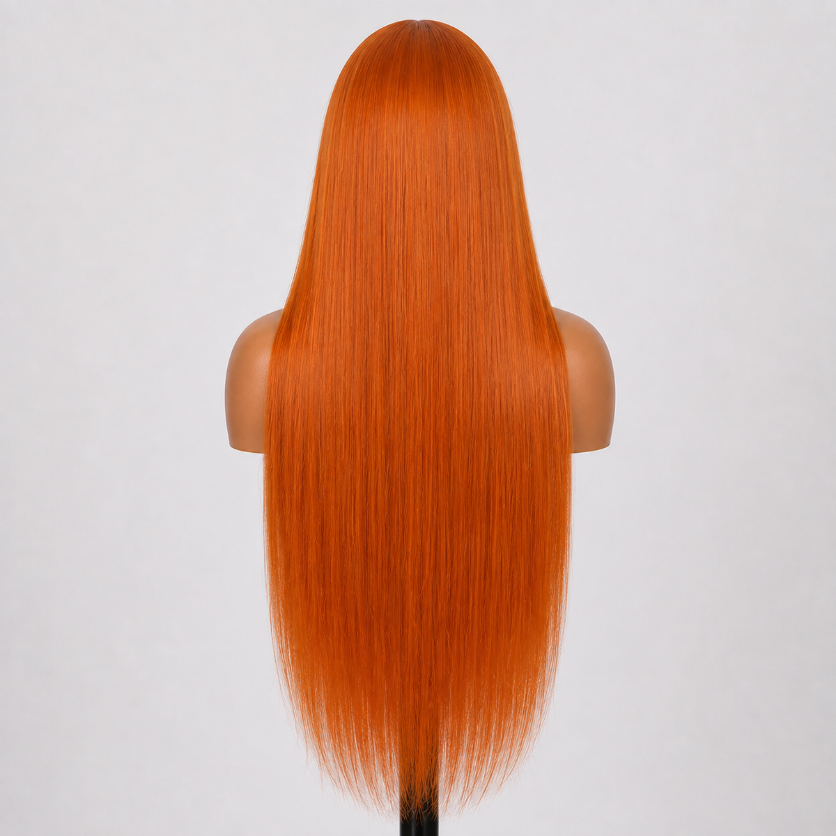 13×4 Lace Front Human Hair Wig – Straight 26″ – #350 Orange Ginger Clessenza Beauty Store