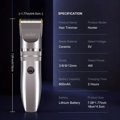 Sejoy - Professional Hair Trimmer for Men