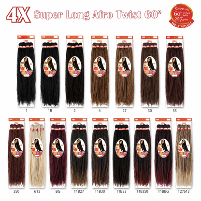 SUPRÊME Hair – 4X Super Long Afro Twist 60" SUPRÊME HAIR