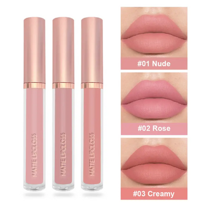 Mirsist - 3PCS MATTE LIPGLOSS