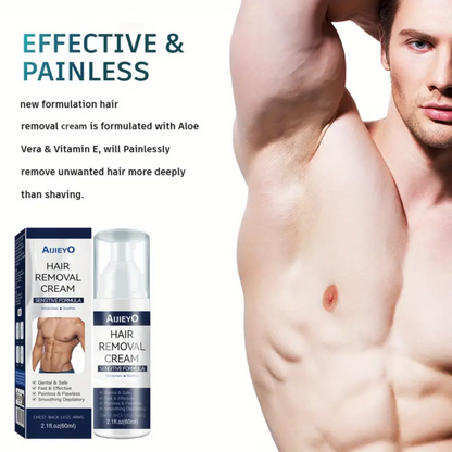 Aijieyo - Painless & Flawless Men's Hair Removal Cream