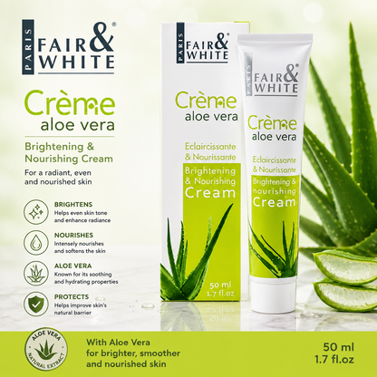 Fair and White – Original Aloe Vera Brightening & Nourishing Cream, 50 mL
