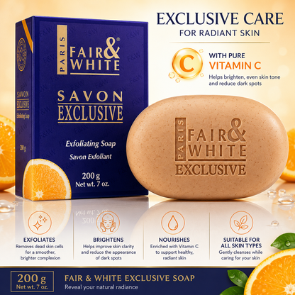 Fair and White – Exclusive Soap With Pure Vitamin C, 200g