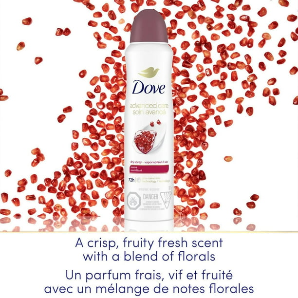 Dove - Antisudorifique Advanced Care Dry Spray pour femmes