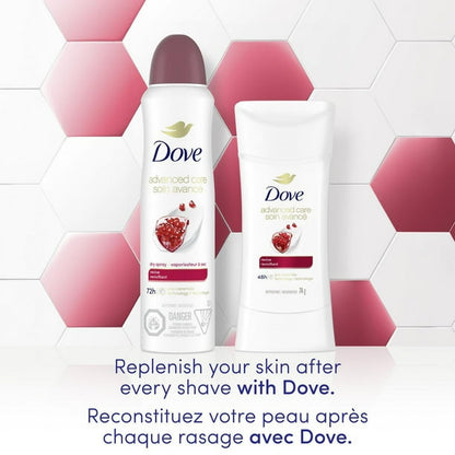 Dove - Antisudorifique Advanced Care Dry Spray pour femmes