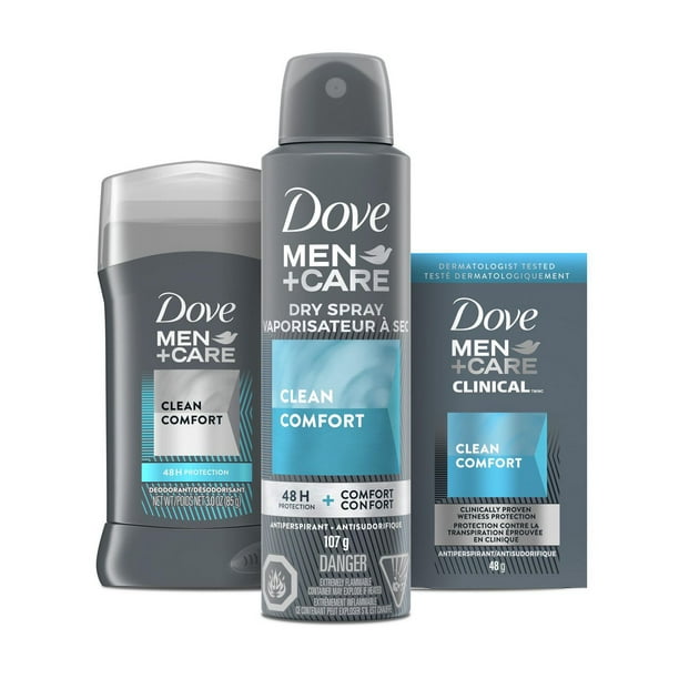 Dove - Men+Care Clean Comfort Dry Spray Antiperspirant