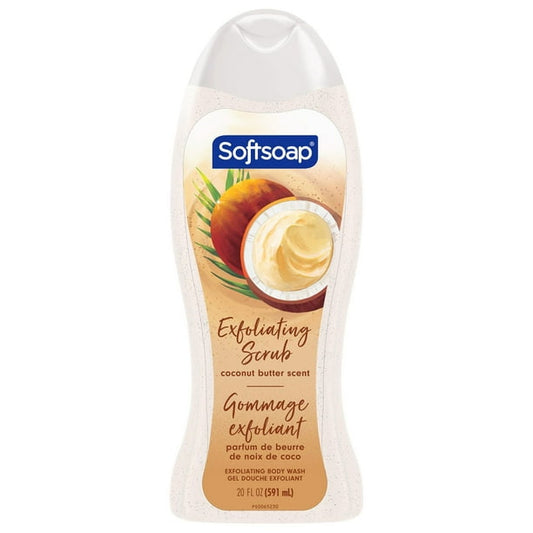 Softsoap - Exfoliating Body Wash Coconut Butter