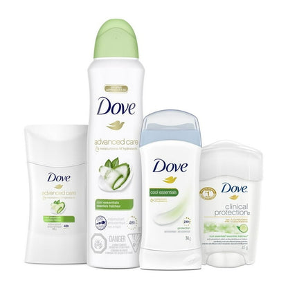 Dove - Advanced Care Antiperspirant Stick Cool Essentials, 74g