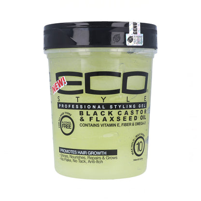 Eco Style - Black Castor & Flaxseed Oil Styling Gel