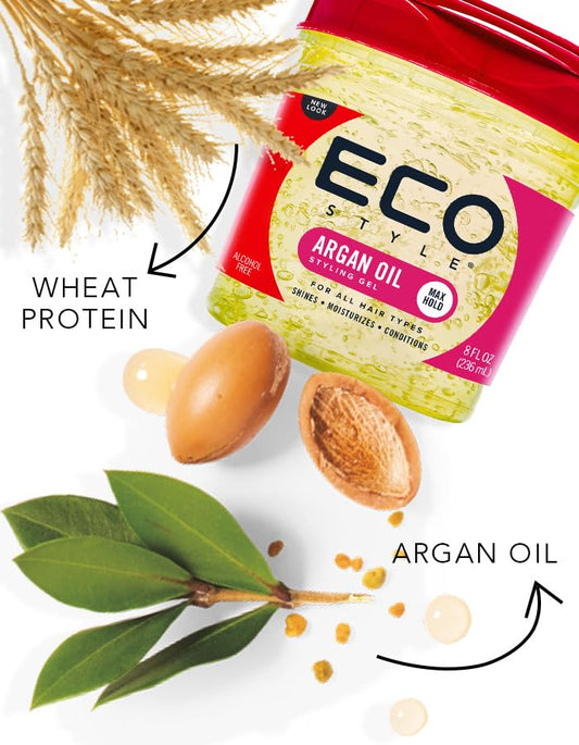 Eco Style - Moroccan Argan Oil Styling Gel