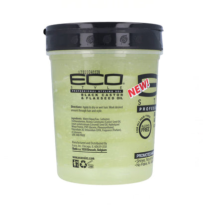 Eco Style - Black Castor & Flaxseed Oil Styling Gel