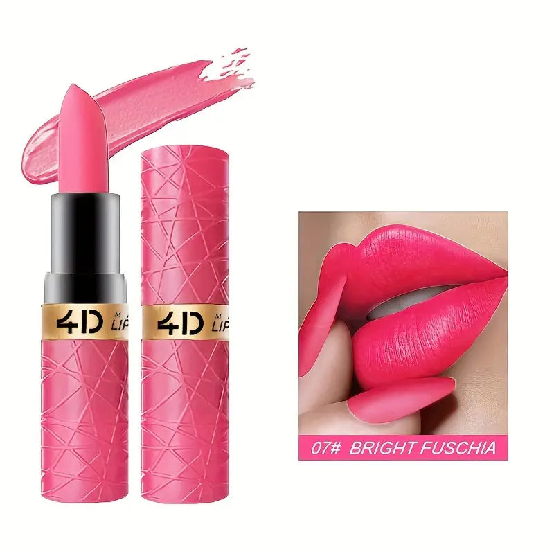 4D Long Lasting Matte Lipstick