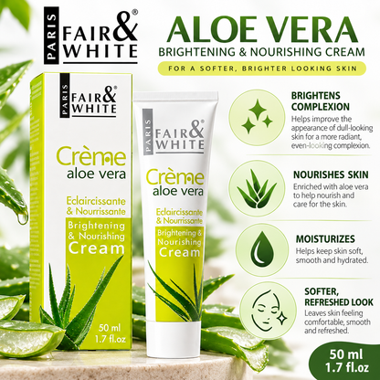 Fair & White Paris – Original Brightening and Nourishing Cream Aloe Vera, 50ml Fair & White Paris
