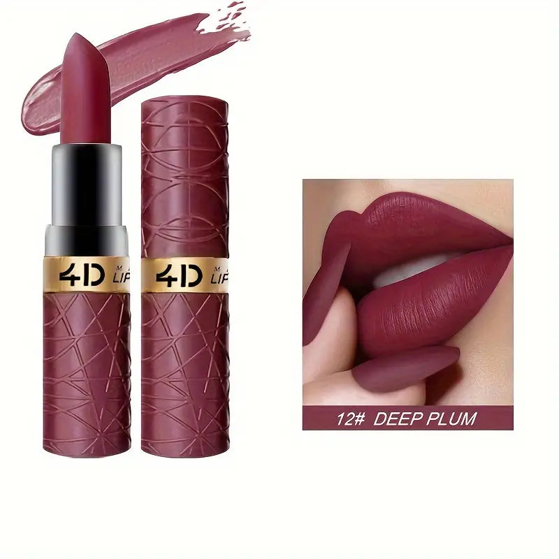 4D Long Lasting Matte Lipstick