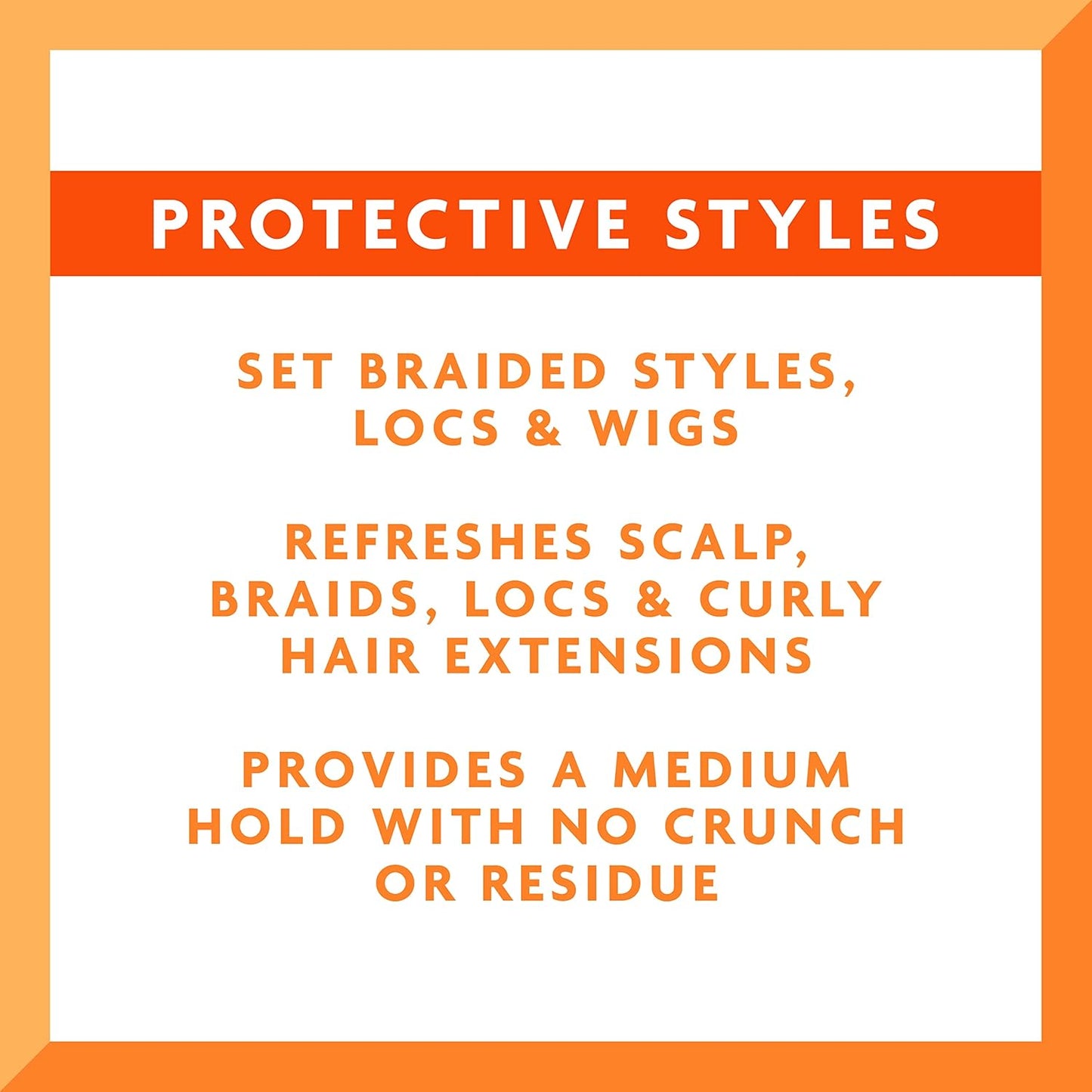 Cantu - Protective Styles Set & Refresh Foam, 8oz