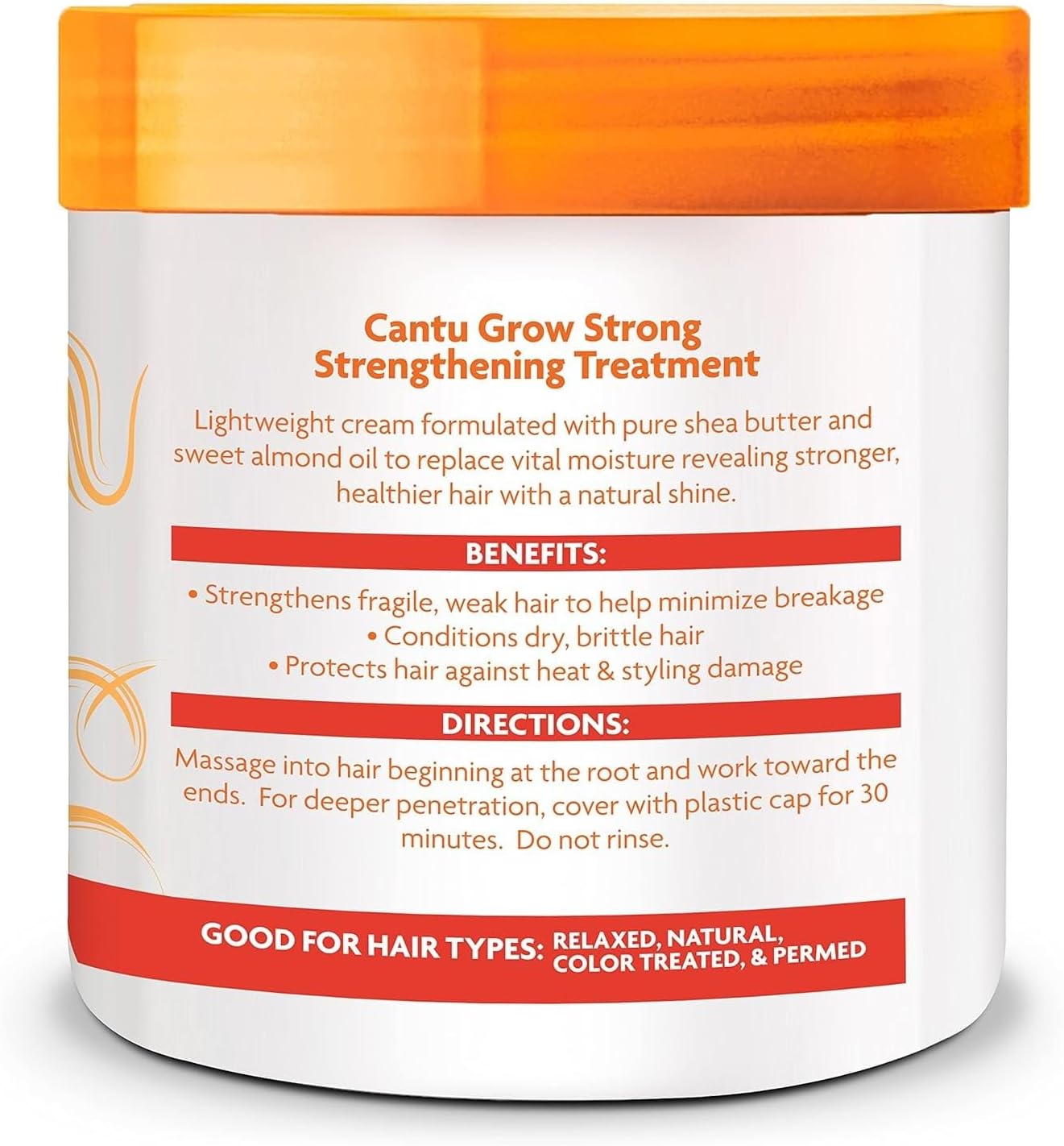 Cantu - Grow Strong Strengthening Treatment, 6 Oz