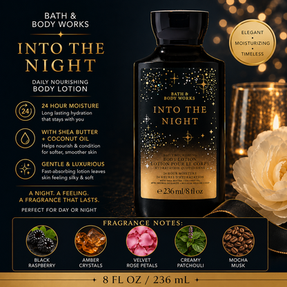 Bath & Body Works – Into The Night Body Lotion, 8 fl oz