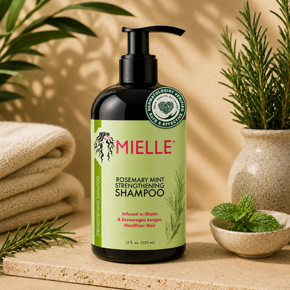 Mielle – Rosemary Mint Strengthening Shampoo with Biotin, 12 fl oz Mielle Organics