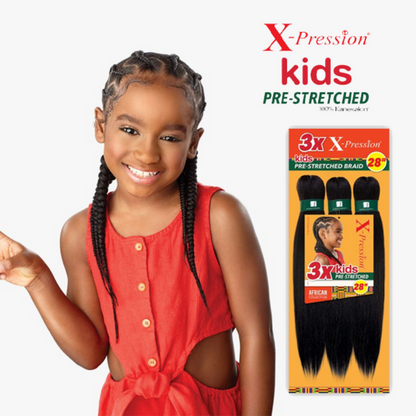 SENSATIONNEL - X-Pression Kids 3X Pre-Stretched Braid 28"