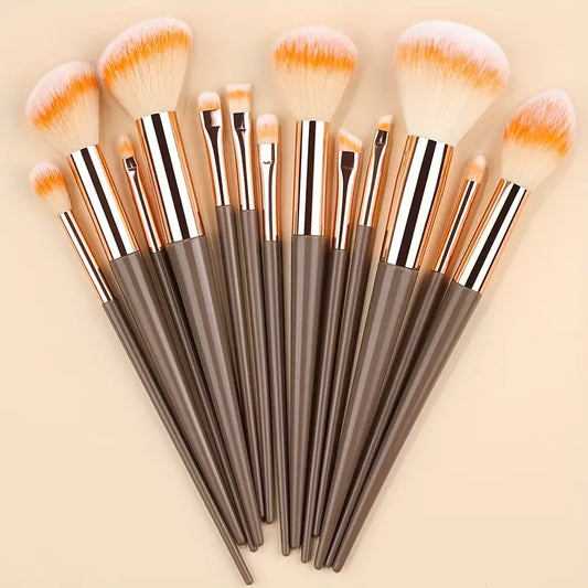 13 Pcs Pro Makeup Brush Set