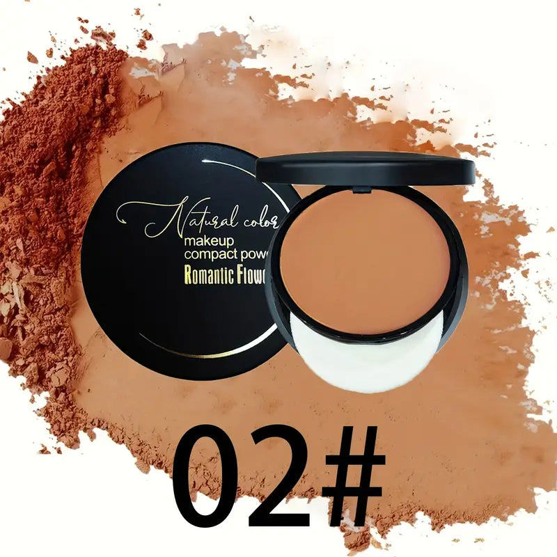 Pecolovers - Concealer Correction & Romantic Flowers - Makeup Compact Powder Foundation