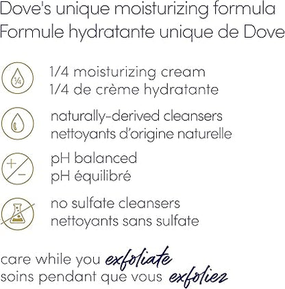 Dove - Pomegranate Seeds & Shea Butter Exfoliating Body Scrub for Silky Smooth Skin