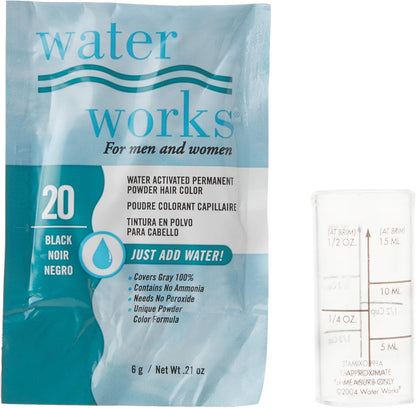 Water Works - Permanent Powder Hair Color for Men & Women