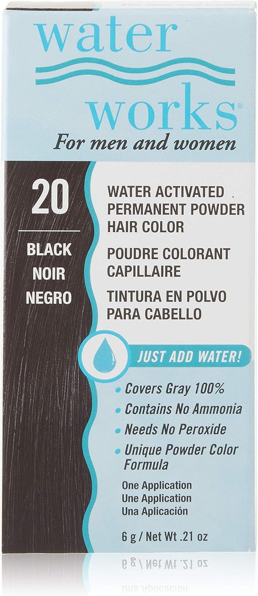 Water Works - Permanent Powder Hair Color for Men & Women