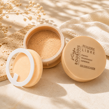 Bourjois Poudre Libre Loose Setting Face Powder – Shade 45 Miel Sauvage Bourjois Paris