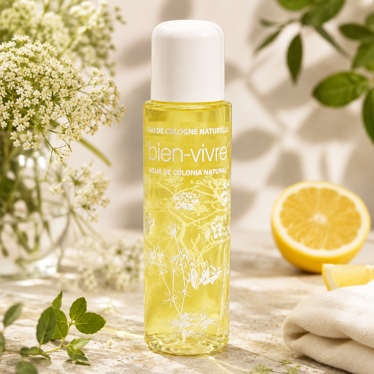Bien-Vivre – Eau de Cologne Naturelle, 950 mL Bien Vivre