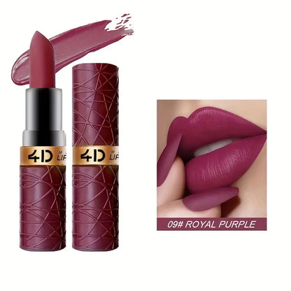 4D Long Lasting Matte Lipstick