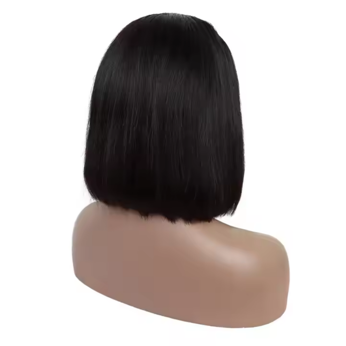 Elegance with Our Natural Straight 14-Inch 13x4 Lace Frontal Human Hair Bob Wig