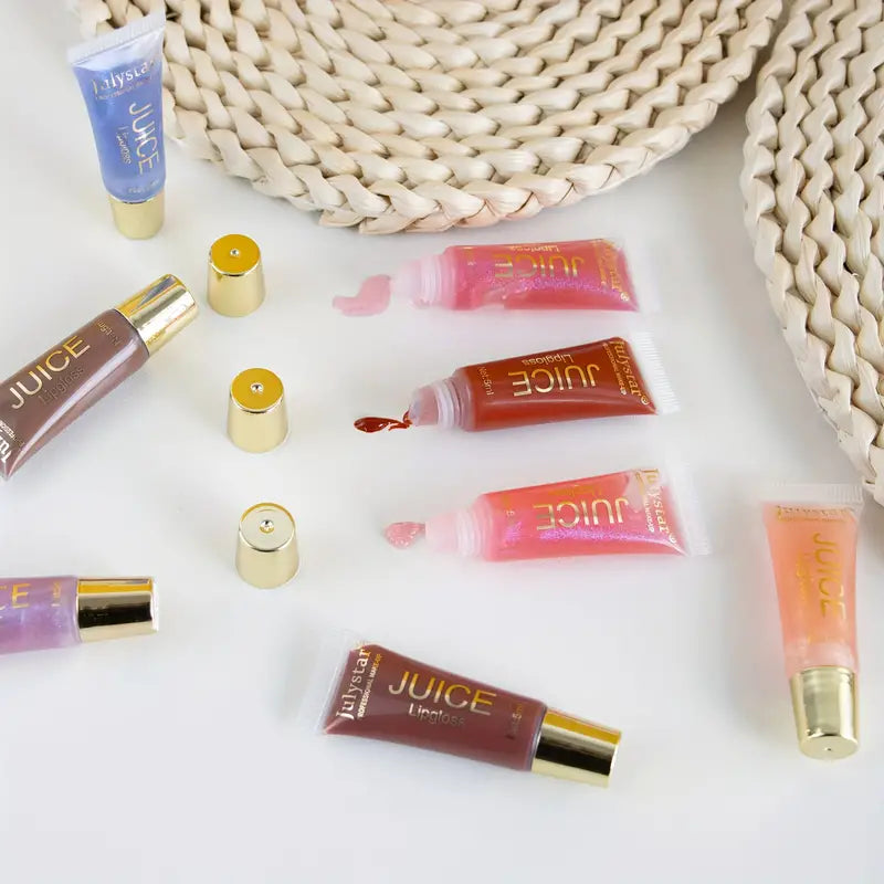 Julystar – Brillant à Lèvres JUICE, 5 ml (Tube Unitaire)