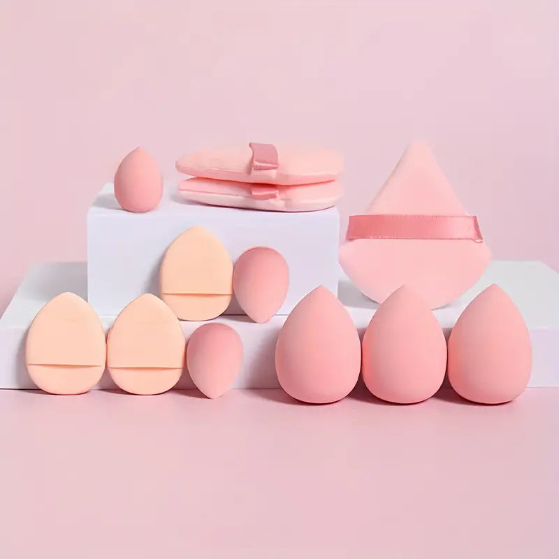 12pcs All-Purpose Professional Makeup Sponge Set