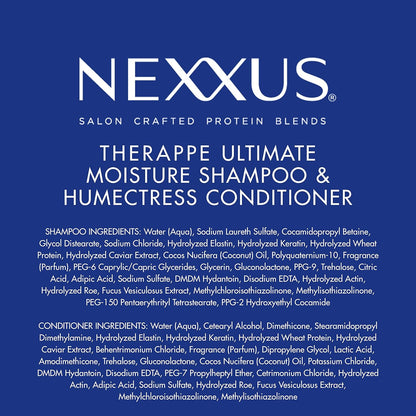 Nexxus - Shampoo and Conditioner Combo Pack, Therappe Humectress, 33.8 OZ