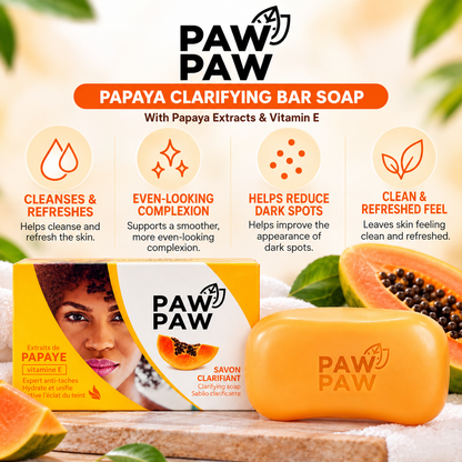 Paw Paw – Papaya Clarifying Bar Soap, 180g Paw Paw