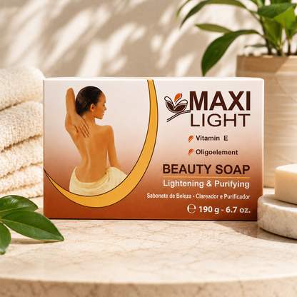 Maxi Light – Beauty Soap with Vitamin E, 190g Maxi Light