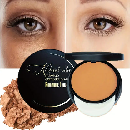 Pecolovers - Concealer Correction & Romantic Flowers - Makeup Compact Powder Foundation