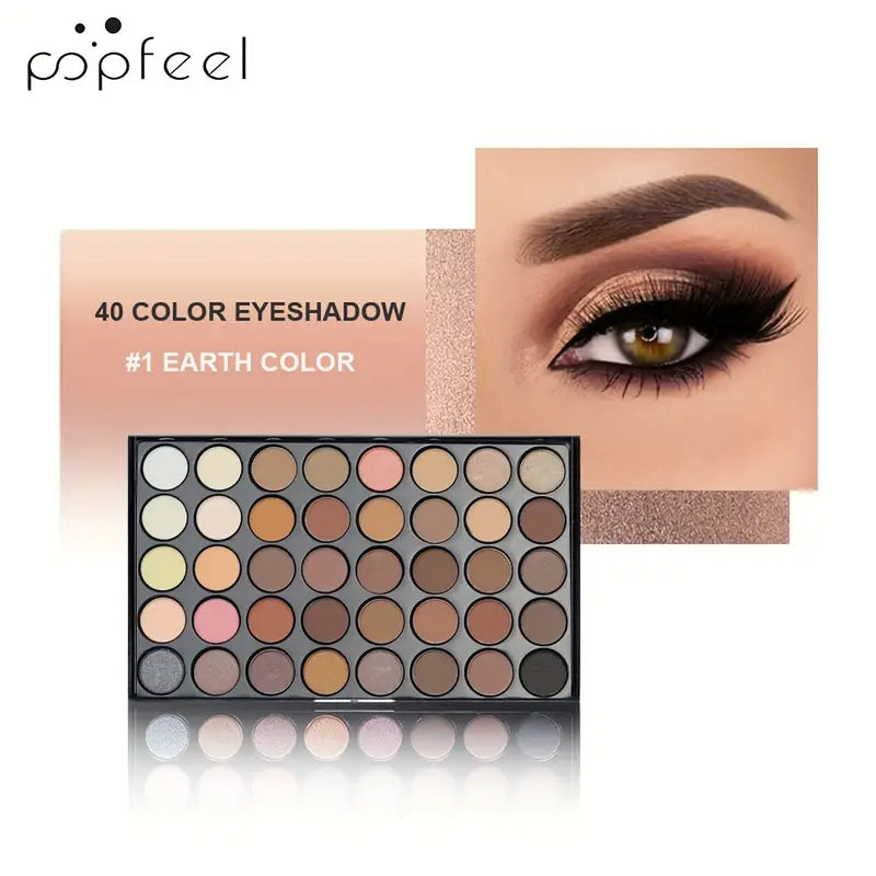 Popfeel - 40 Colors Eye Makeup Palette