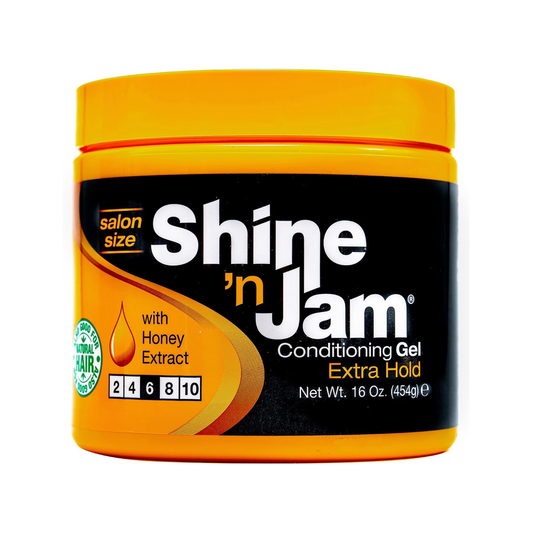 Ampro – Shine-n-Jam Conditioning Gel, 16 oz [Extra Hold] AMPRO
