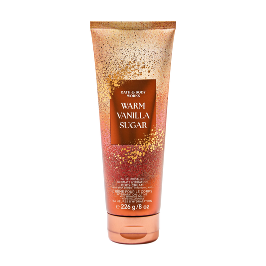 Bath & Body Works – Crème Corporelle Warm Vanilla Sugar, 226 g (8 oz)