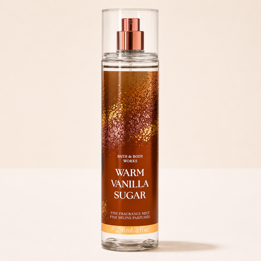 Bath & Body Works – Warm Vanilla Sugar Fine Fragrance Mist, 236 mL Bath & Body Works