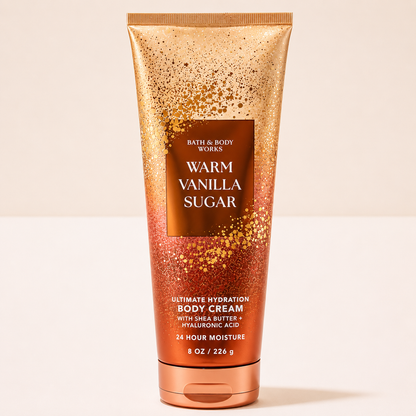 Bath & Body Works – Warm Vanilla Sugar Ultimate Hydration Body Cream, 8 oz